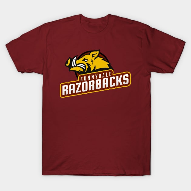 Sunnydale Razorbacks T-Shirt by Meta Cortex